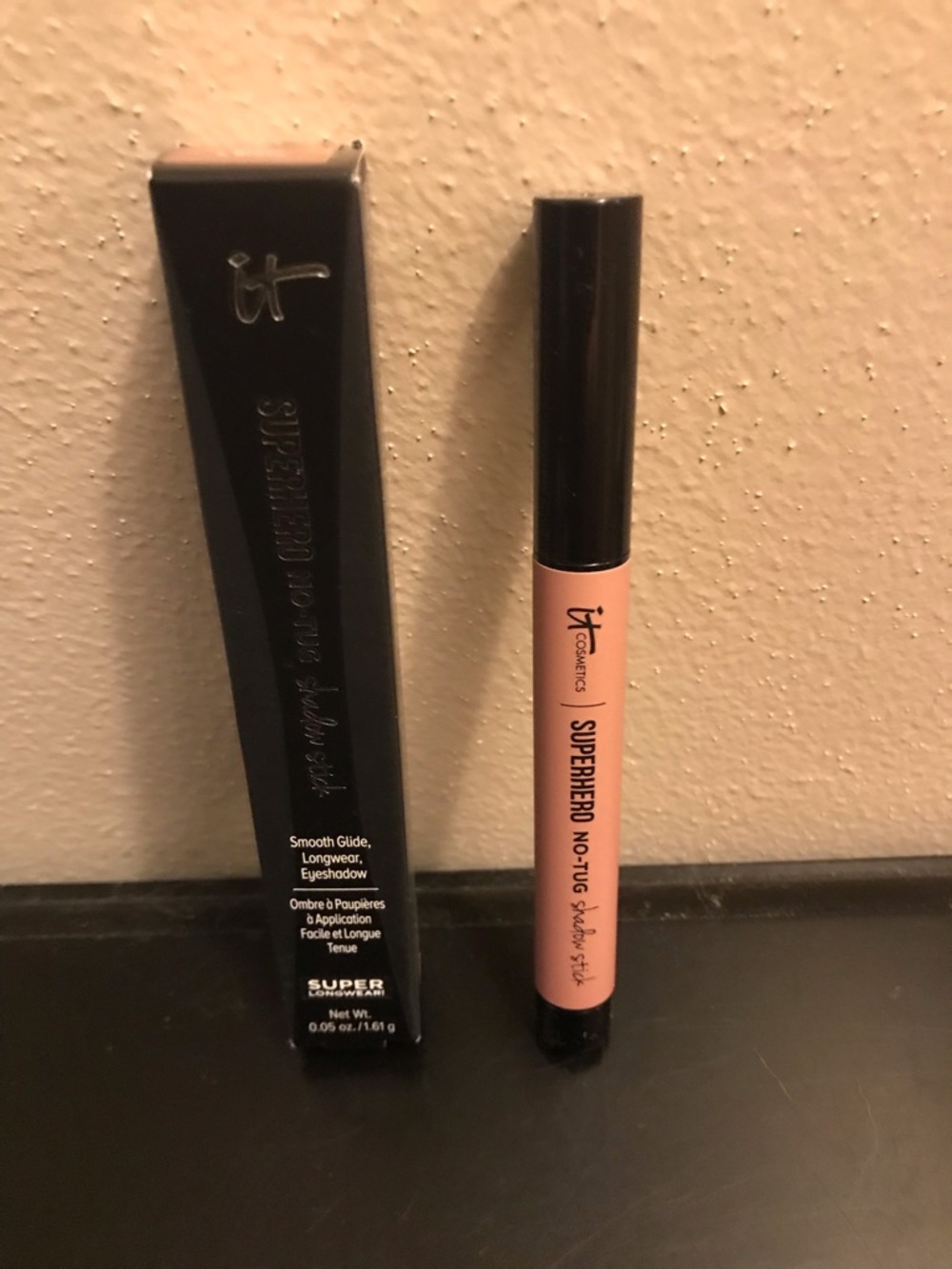 IT Cosmetics Superhero No-Tug Shadow Stick. Color is Bare & Brave